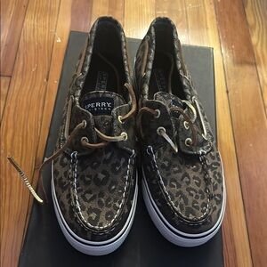 Sperry Leopard Print Women's Shoes